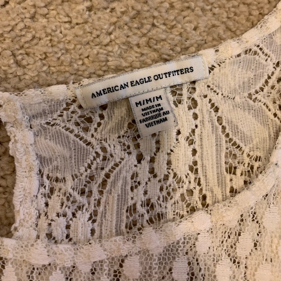 American Eagle Lace Tank Top - Picture 5 of 9